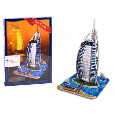 3D puzzle – Burj Al Arab hotel